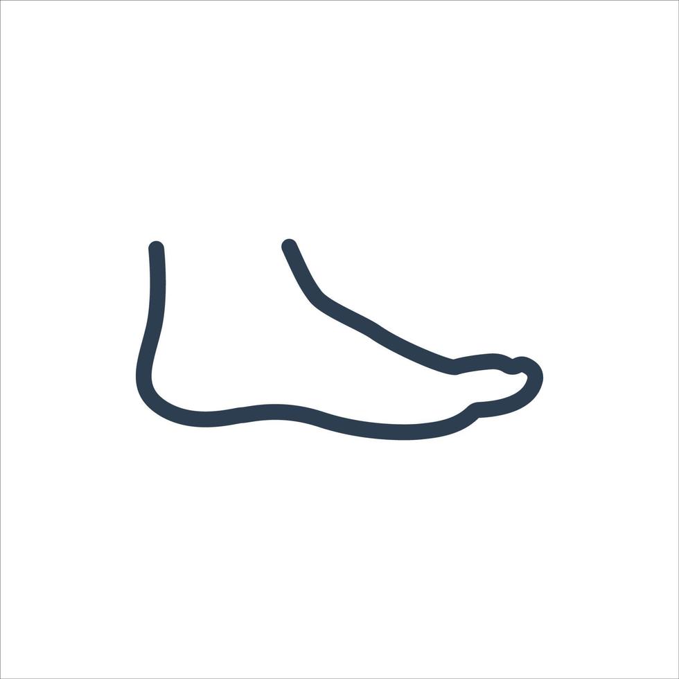 leg icon vector