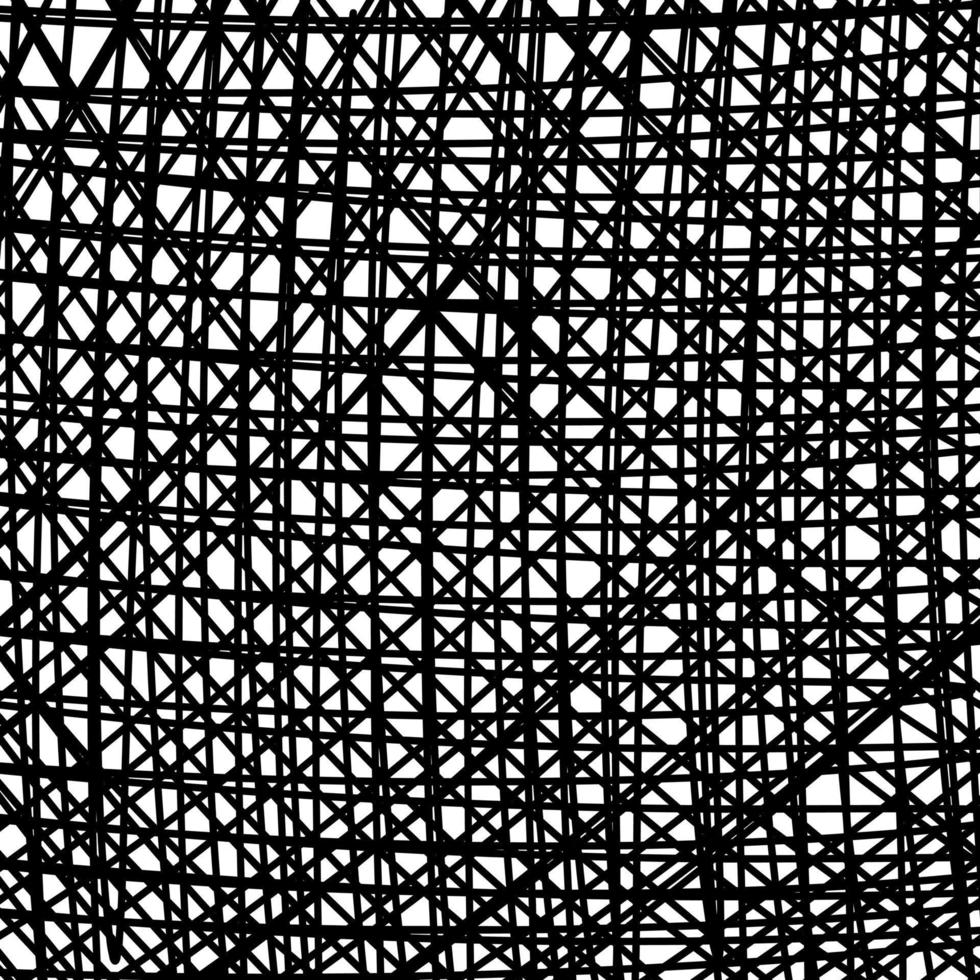 abstract black and white background of black lines. pattern of black lines on white, hand-drawn lines abstract background. Hand-drawn ink pattern and textures set. vector