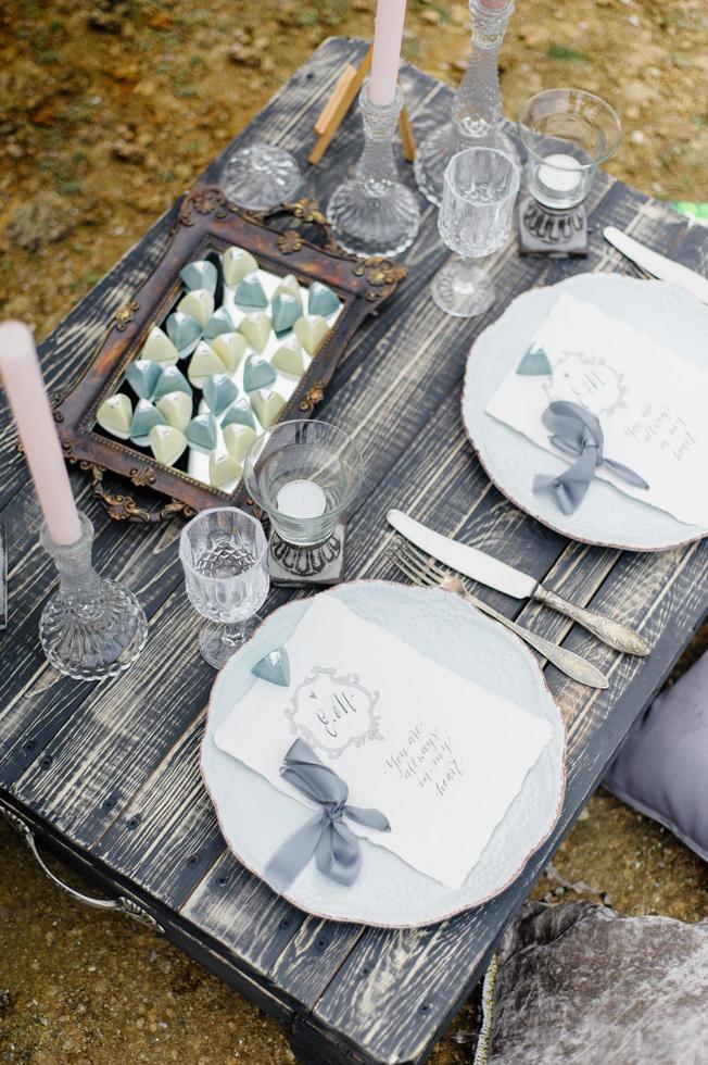 wedding by the sea decor photo
