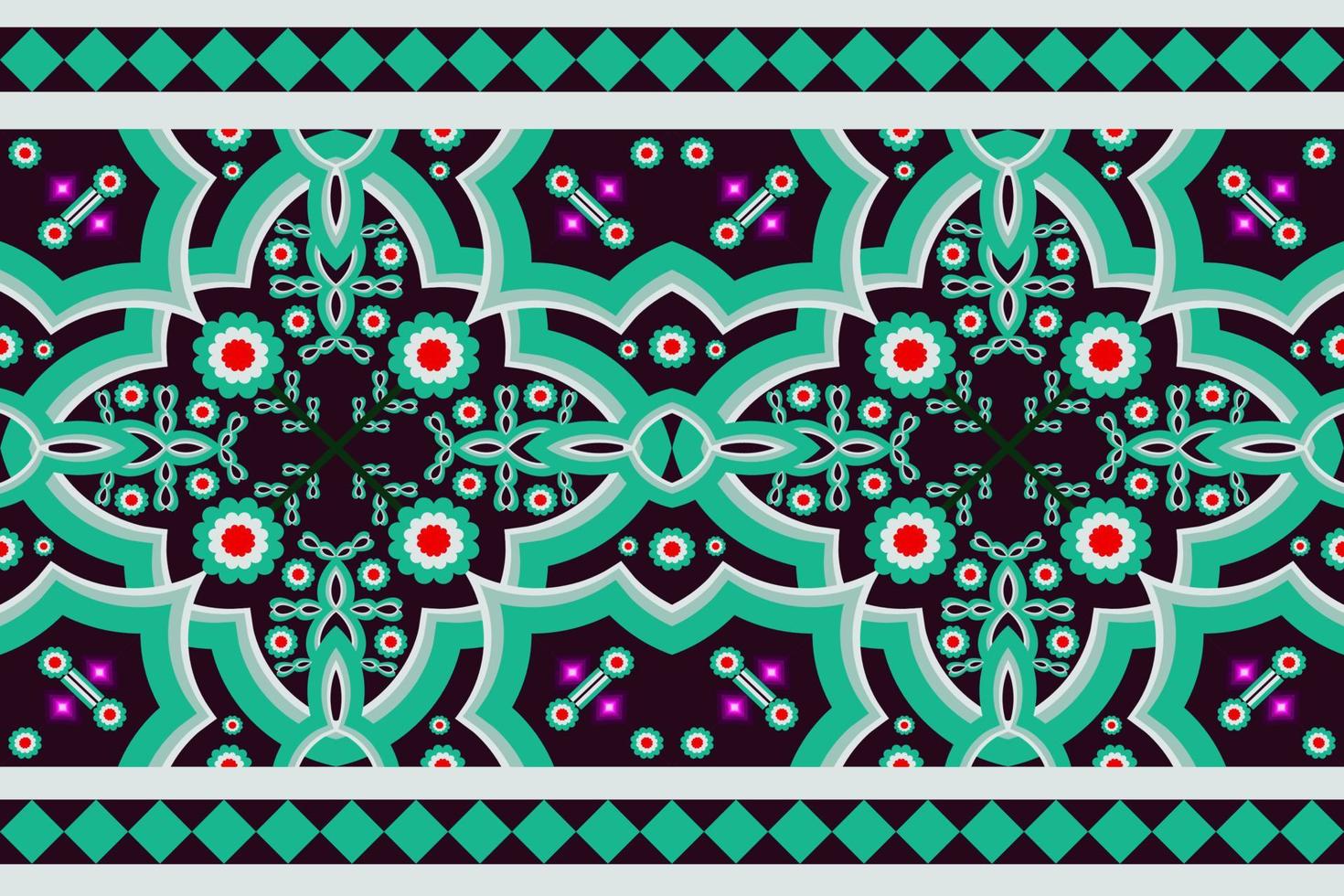 Modern seamless pattern.  Geometric ornaments with abstract shapes, ancient, meanders. Ornamental tribal textured design. vector