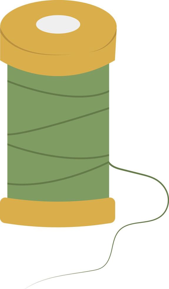 Thread for Sewing Thread Spool vector