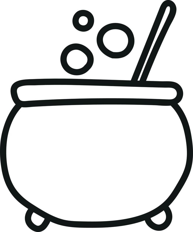 Vat of Potion in Doodle Style 6920803 Vector Art at Vecteezy