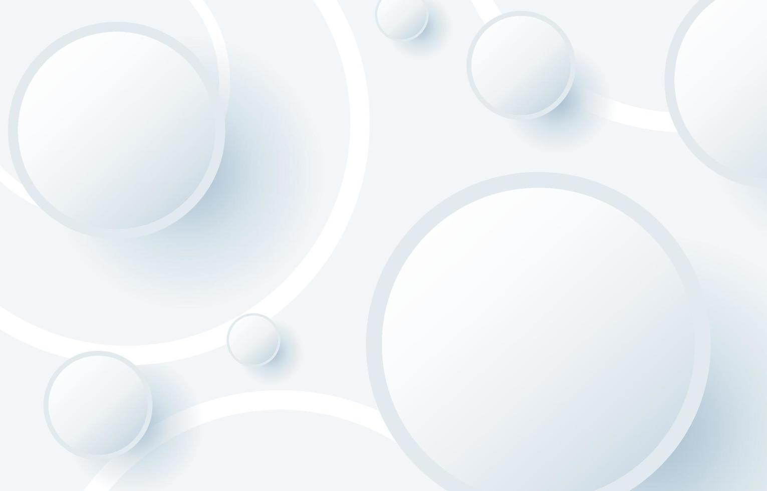 Circle White Background vector