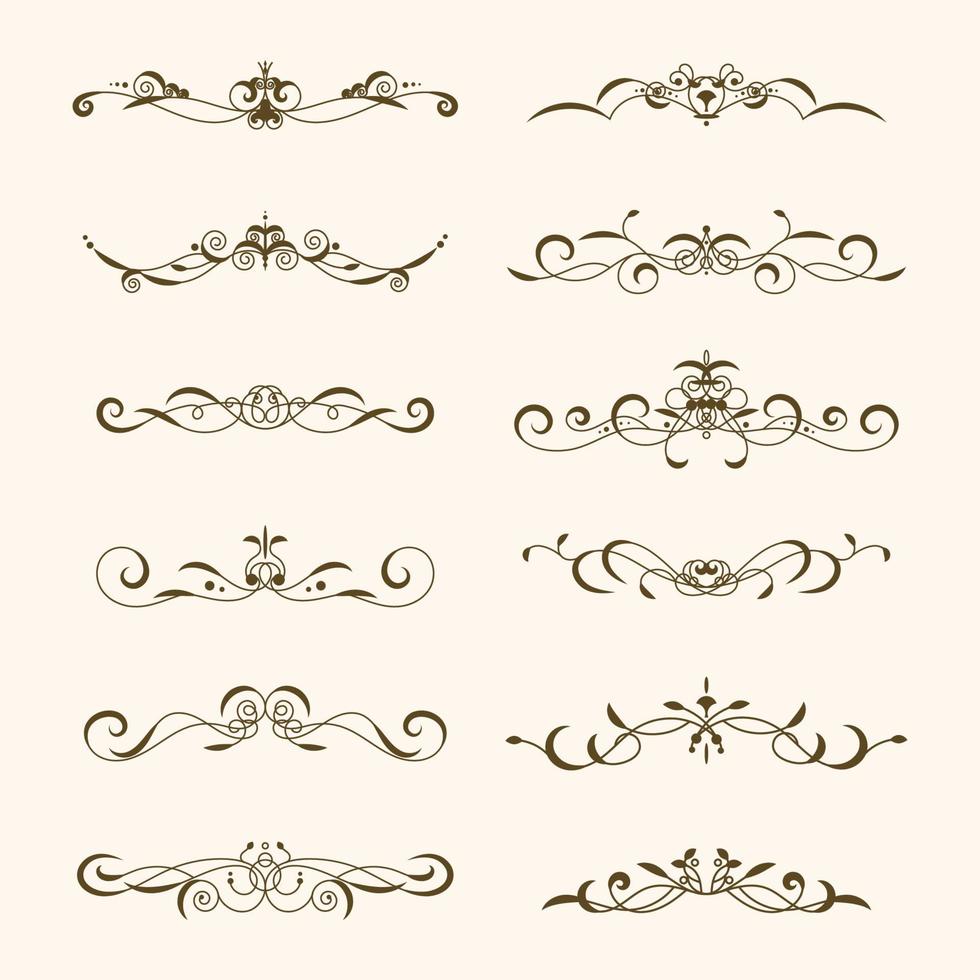 Vintage Border Element vector