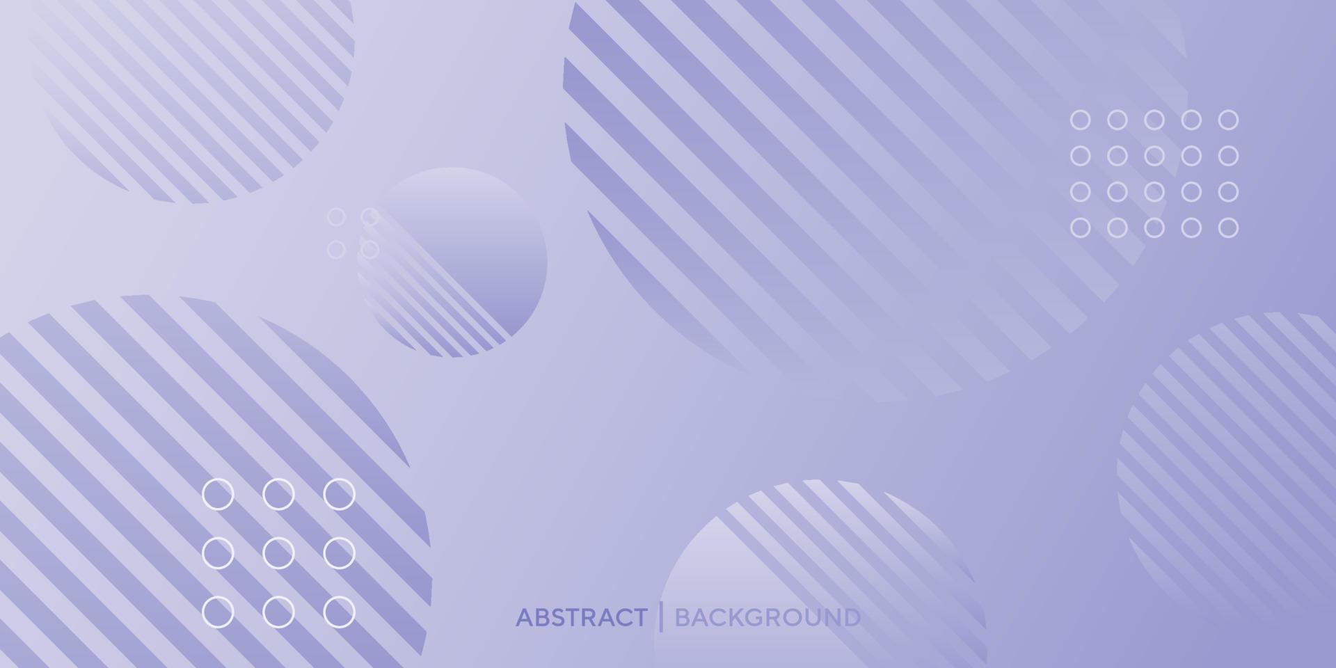Abstract geometric background with purple gradient circle background vector
