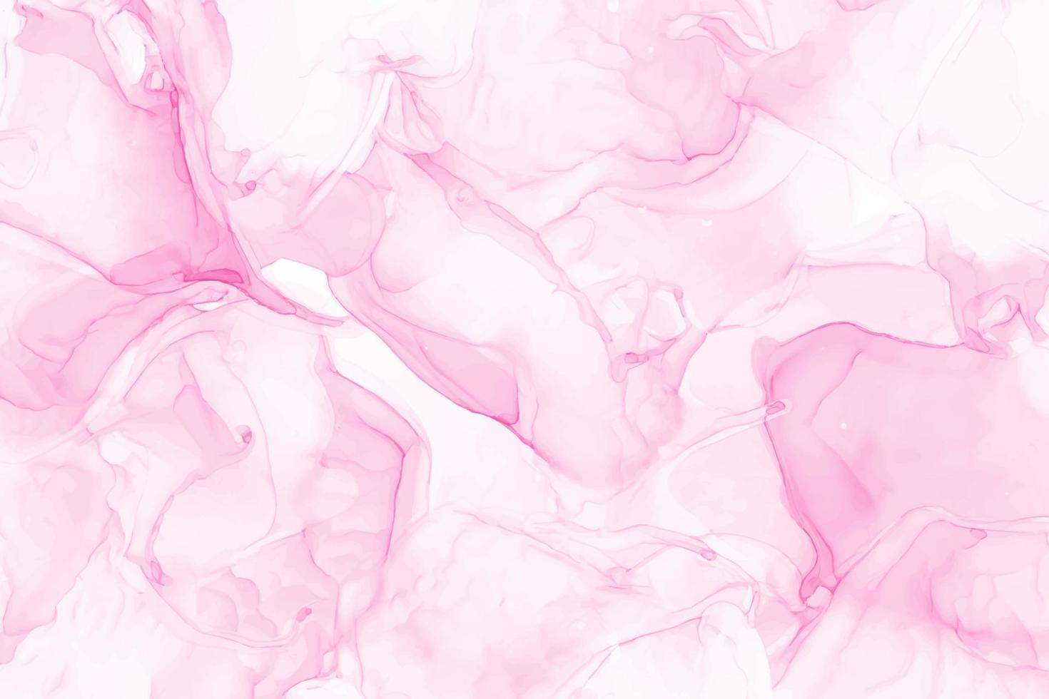 fondo de acuarela de mármol rosa abstracto. invitación de boda de primavera vector