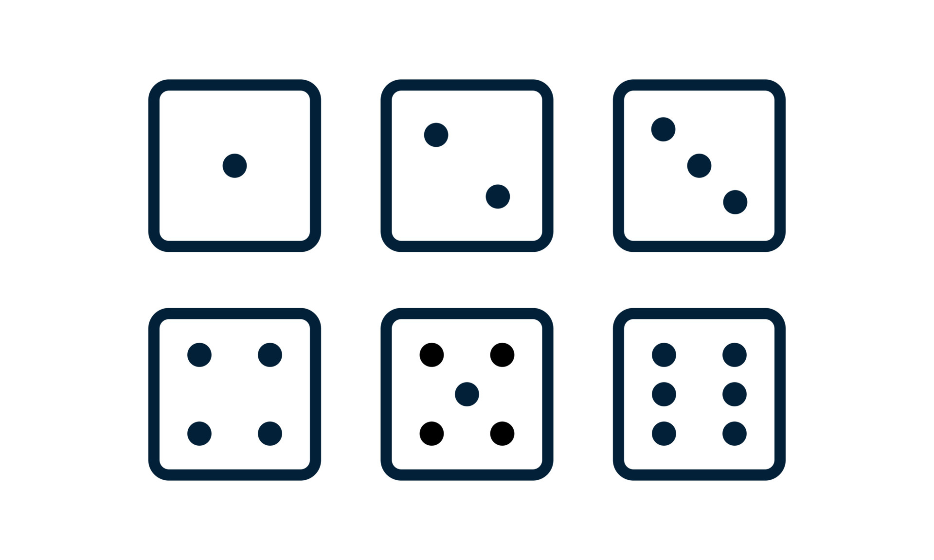 Dice Icon Vector Art, Icons, and Graphics for Free Download
