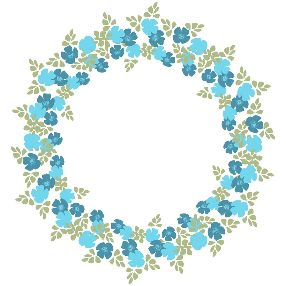 corona redonda, marco de pequeñas flores azules. diseño para invitación de boda, tarjeta de felicitación de cumpleaños. aniversario. vector 6923152 Vector en Vecteezy corona redonda, marco de pequeñas flores azules. diseño para invitación de boda, tarjeta de felicitación de cumpleaños. aniversario. vector 6923152 Vector en Vecteezy