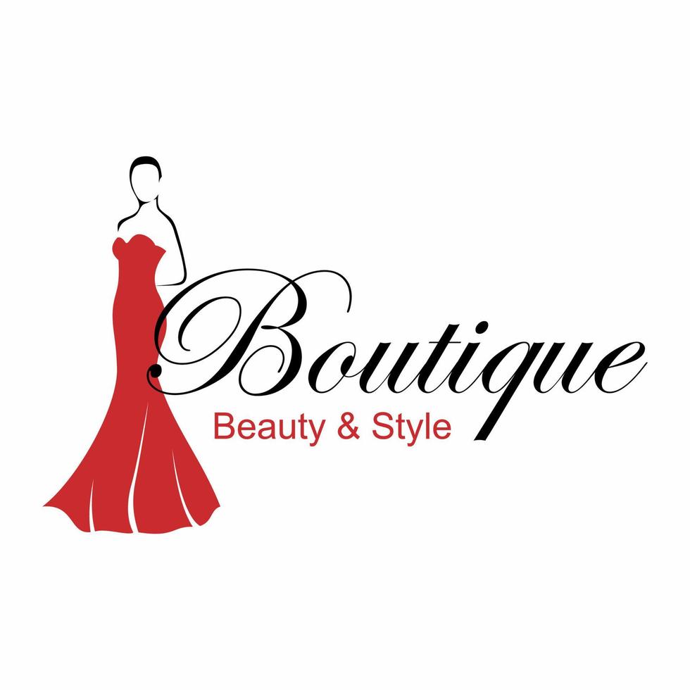 fashion boutique vector logo 6923594 Vector Art at Vecteezy