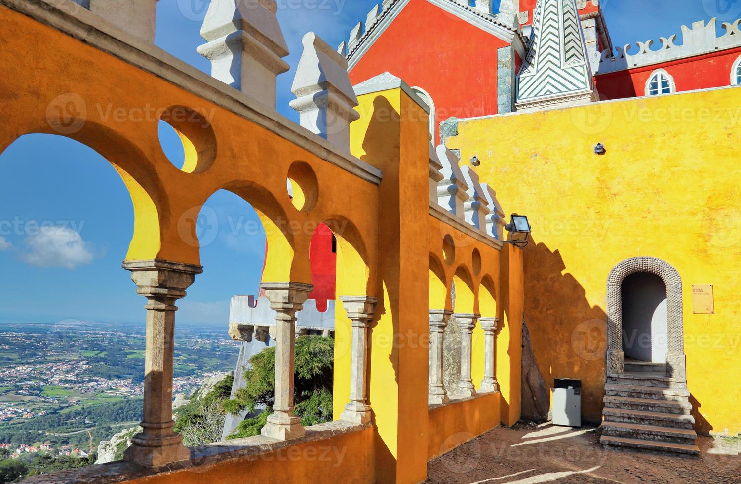 palacio de pena, sintra - portugal foto