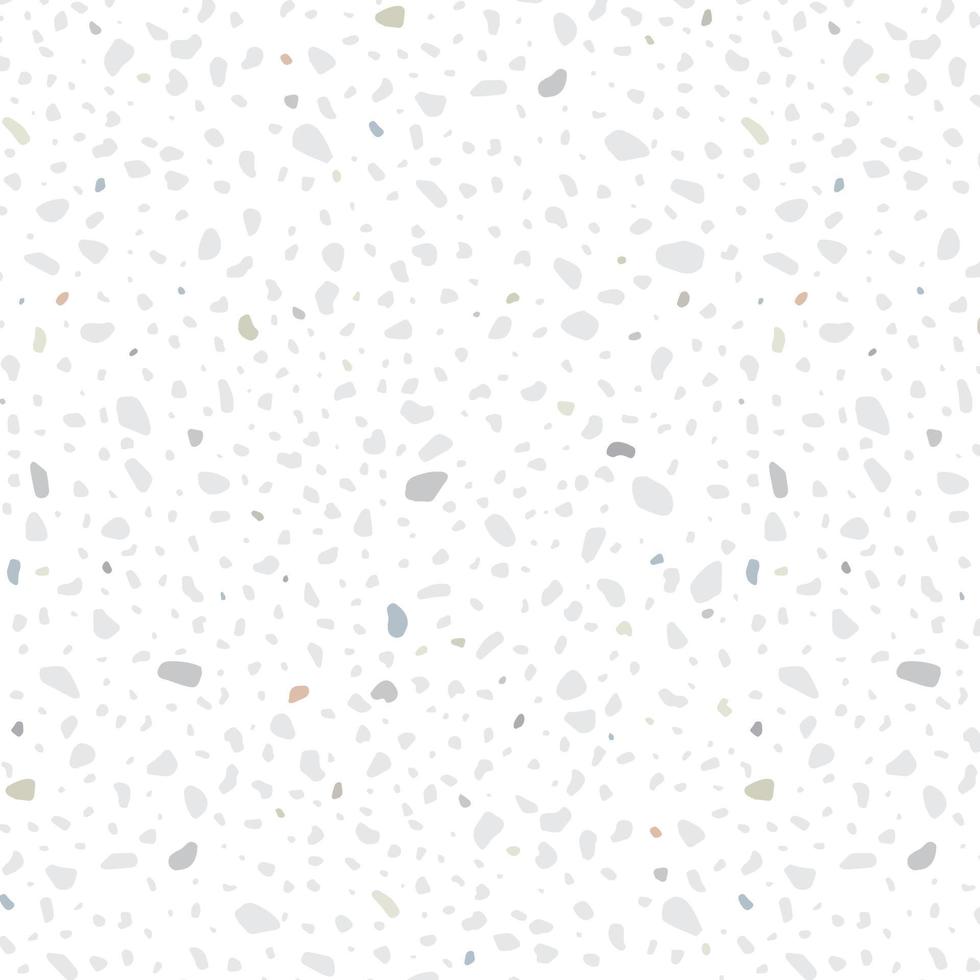 ilustración vectorial del patrón de granito para piso y pared sobre fondo blanco.textura de grano duro.superficie de mármol con patrón de terrazo. superficie de la piedra. vector