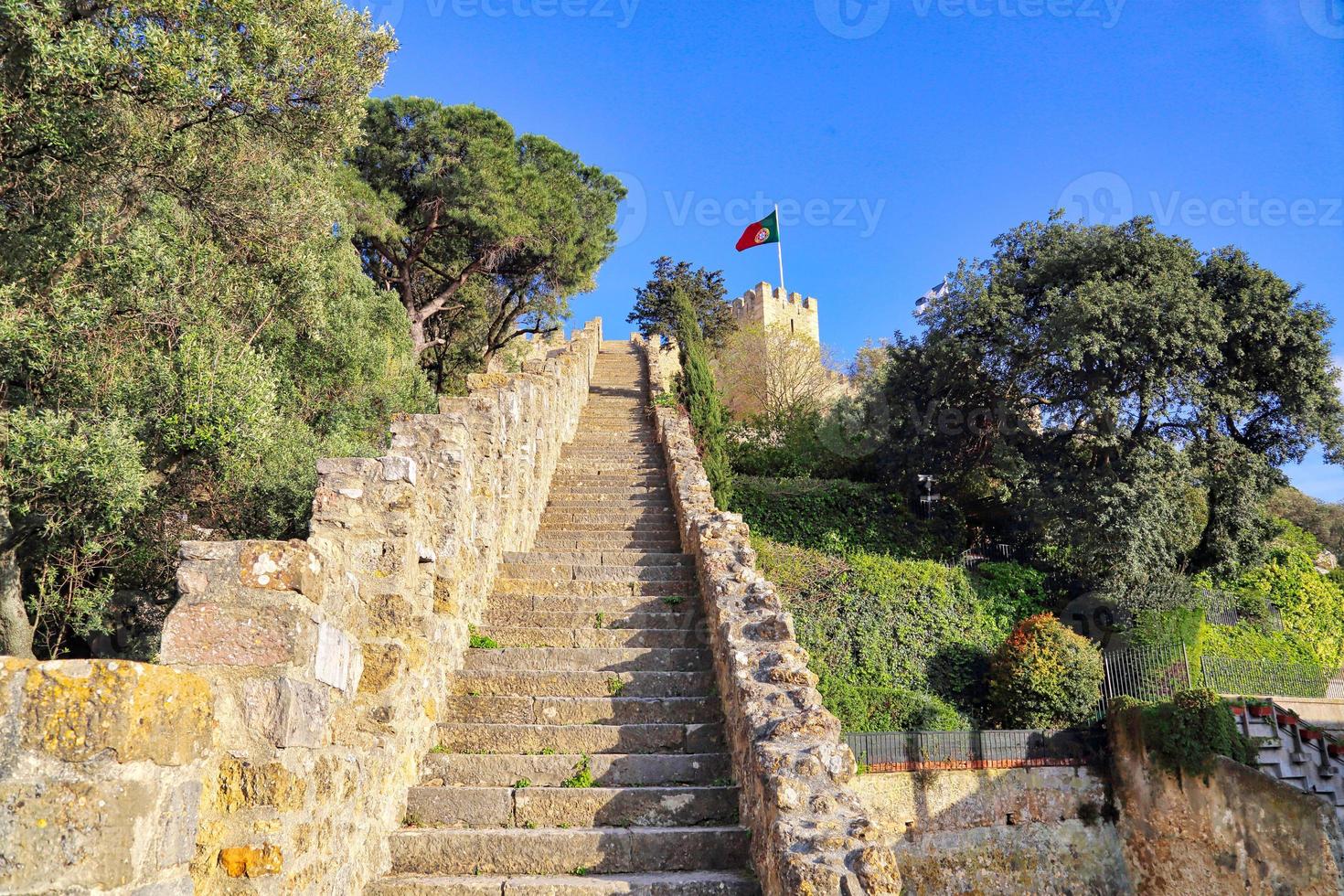 Lisbon, Scenic Saint George Castle photo