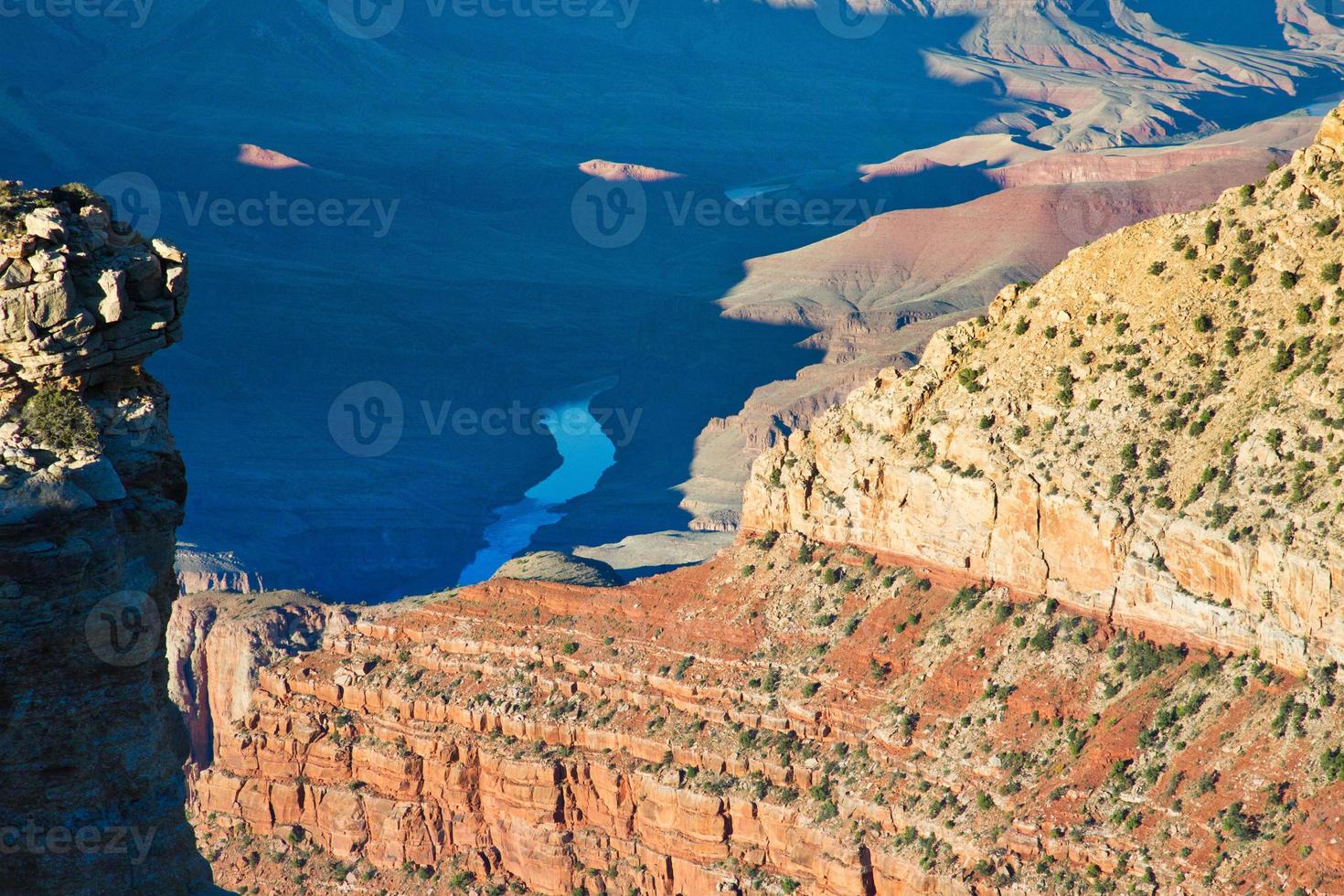 vistas panorámicas y paisajes del gran cañón foto