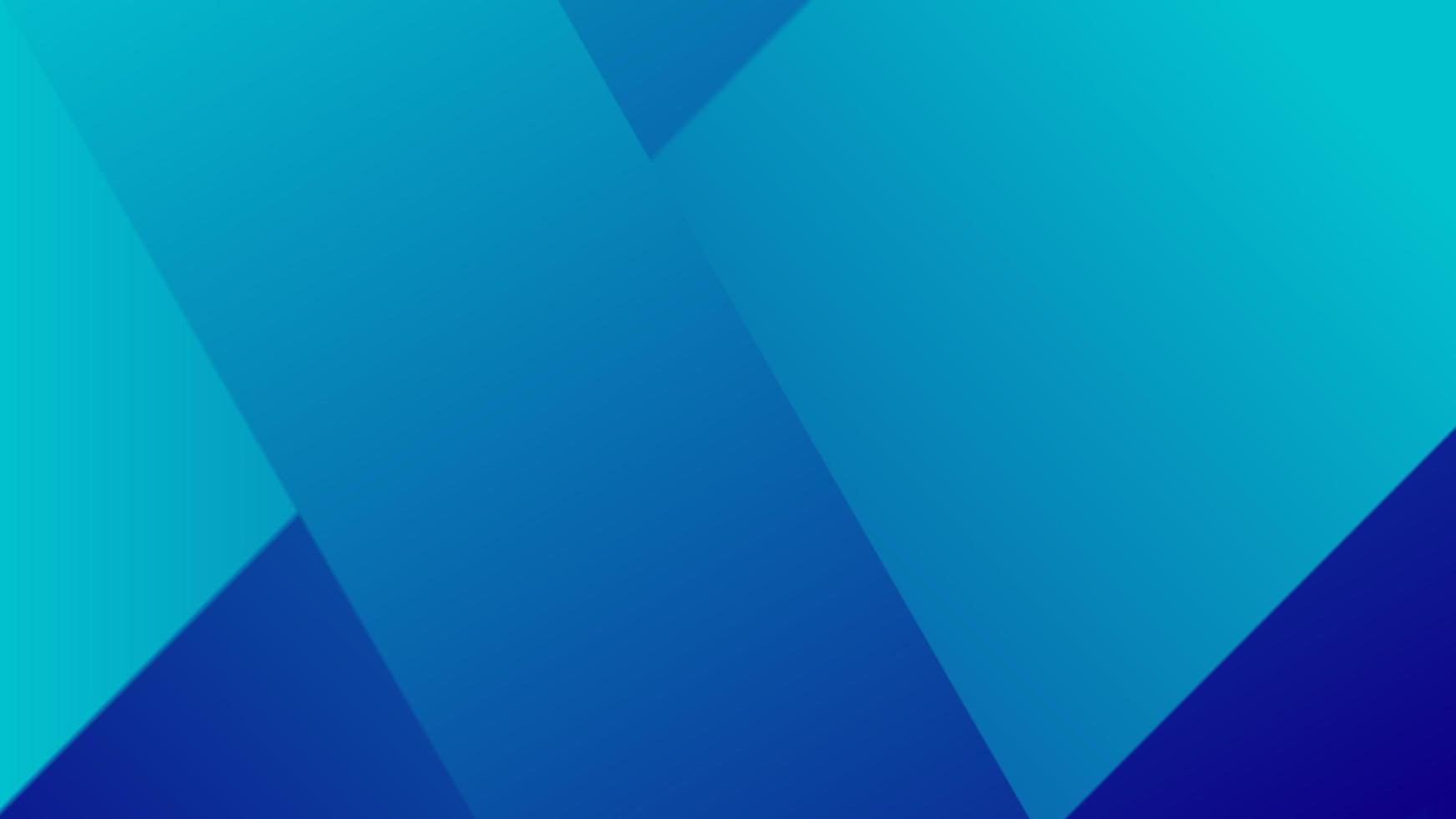 Modern simple abstract with square geometric background in the blend of dark blue and cyan gradient. Elegant background in dark blue and cyan color can use for wallpaper, presentation, backdrop, etc. photo