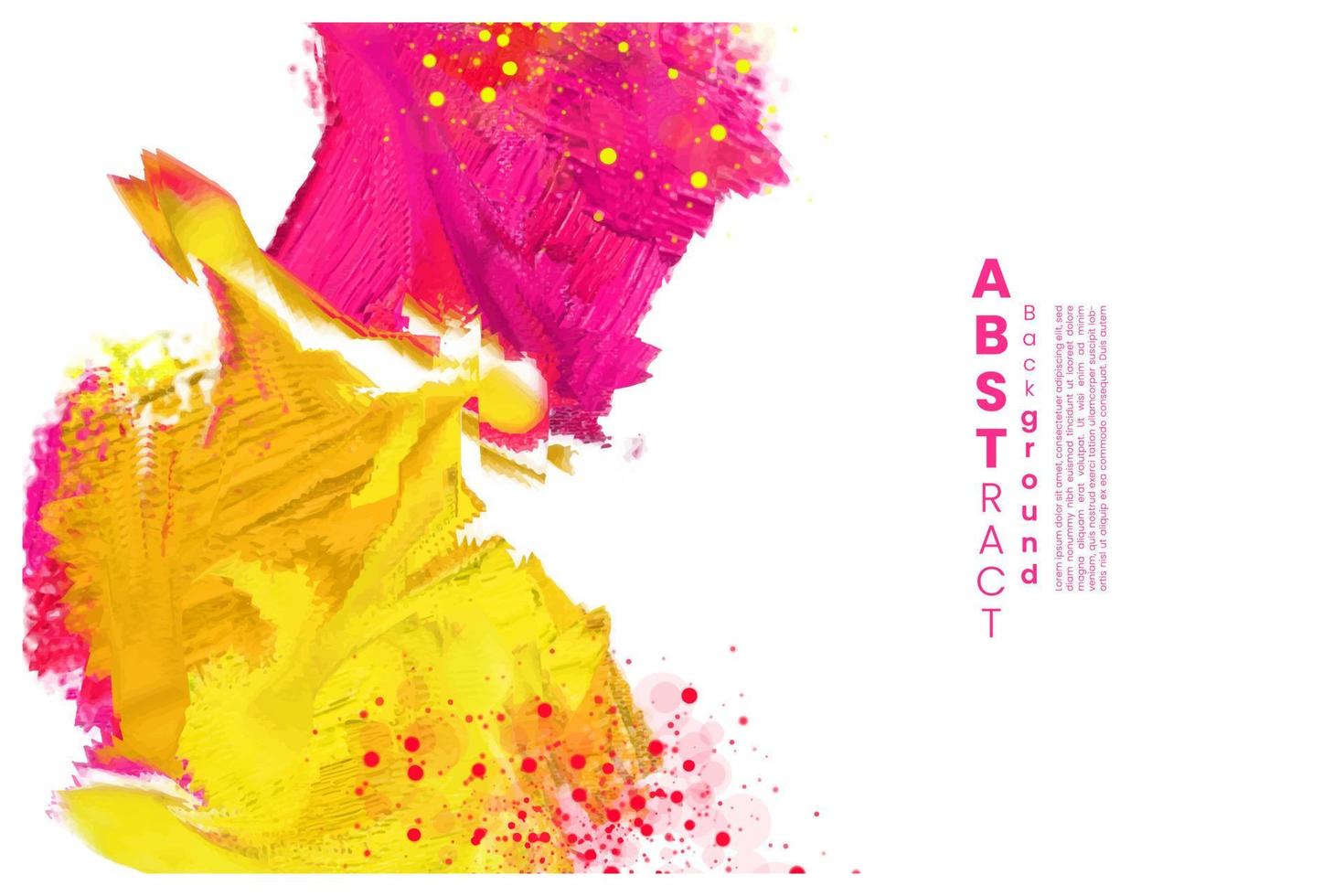 Abstract watercolor textured background. Design for your date, postcard, banner, logo. vector
