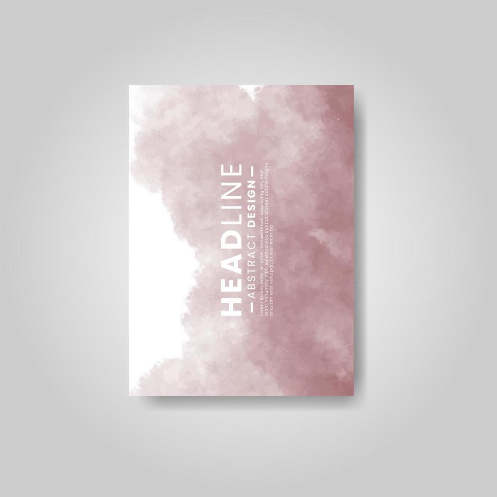 cards with watercolor blots. cards with hand drawn blots element on white background for your design. Design for your date, postcard, banner, logo. vector