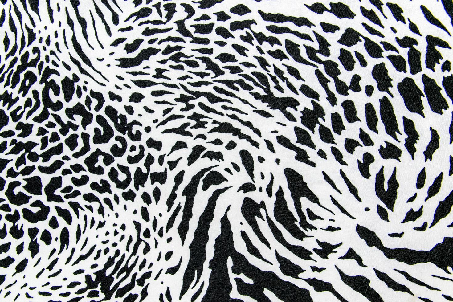 textura de tela estampada a rayas de cebra y leopardo para el fondo foto