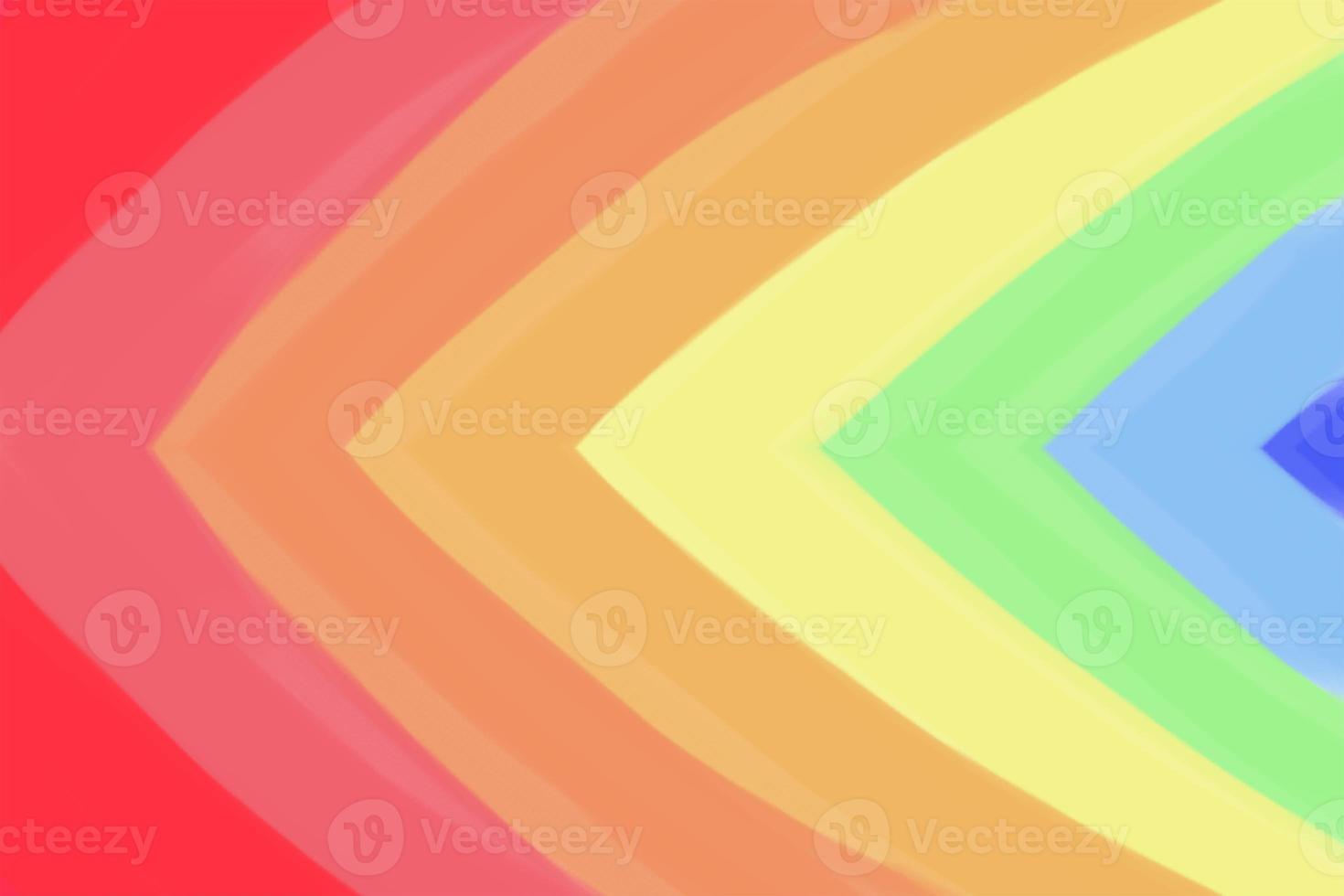 Beautiful multicolored rainbow background pattern photo