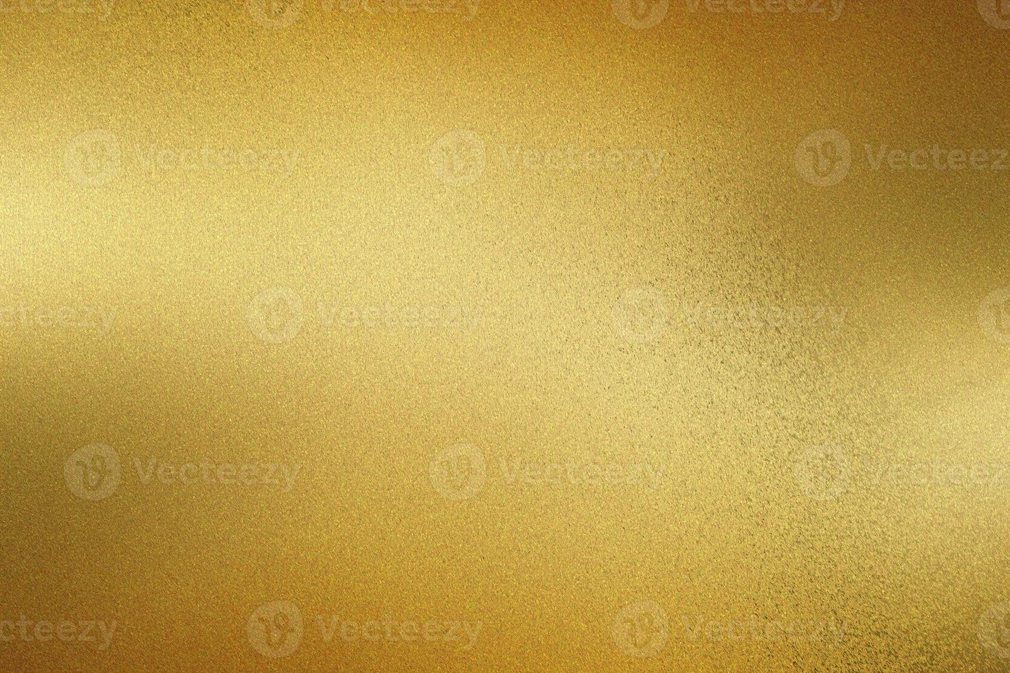 Scratches golden metal sheet, abstract texture background photo