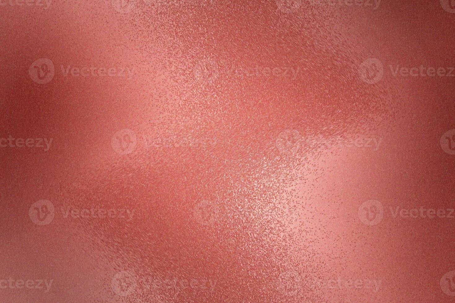 Texture of red brushed metallic plate, abstract background photo