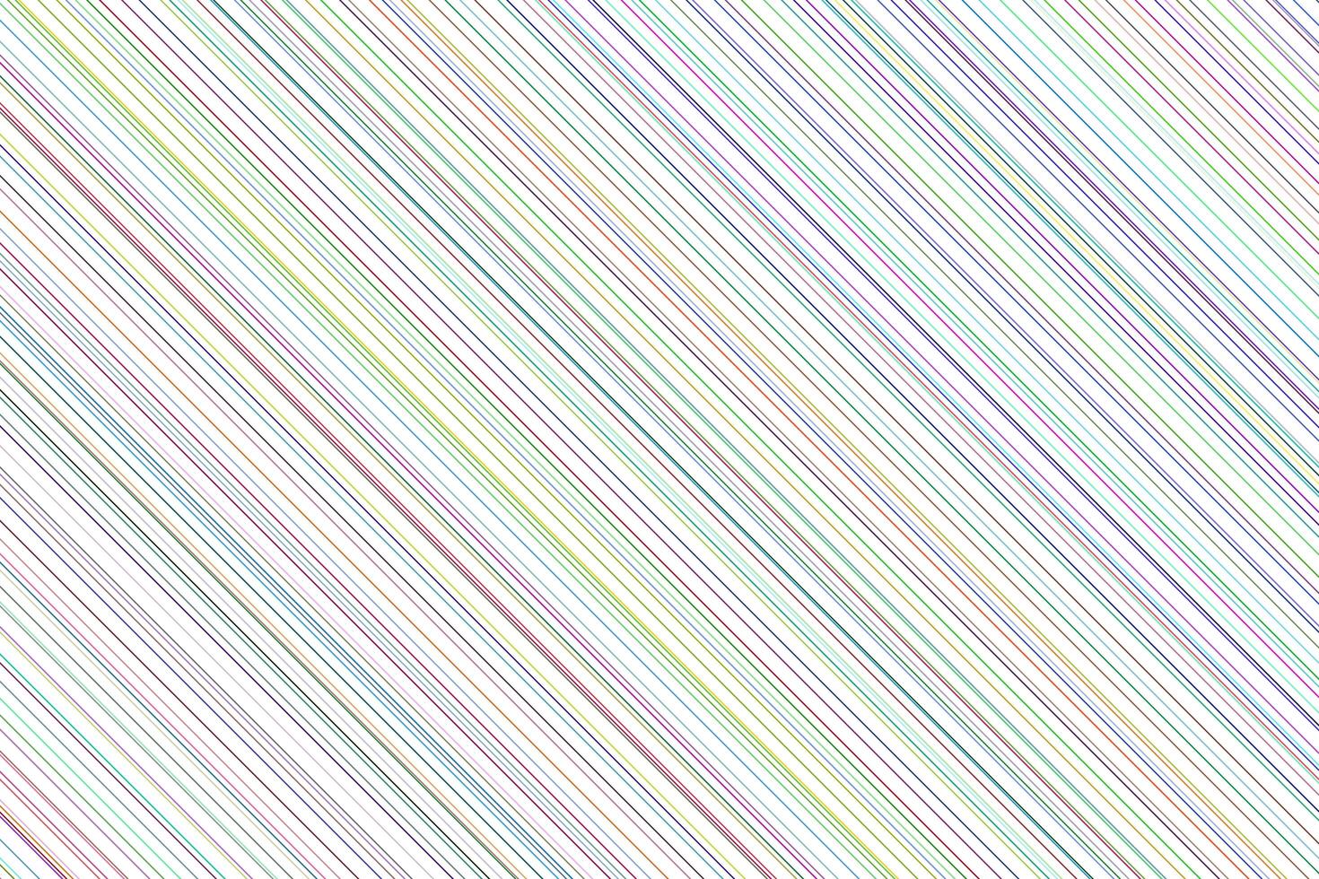 Abstract pattern background, colorful diagonal striped line on white backdrop photo