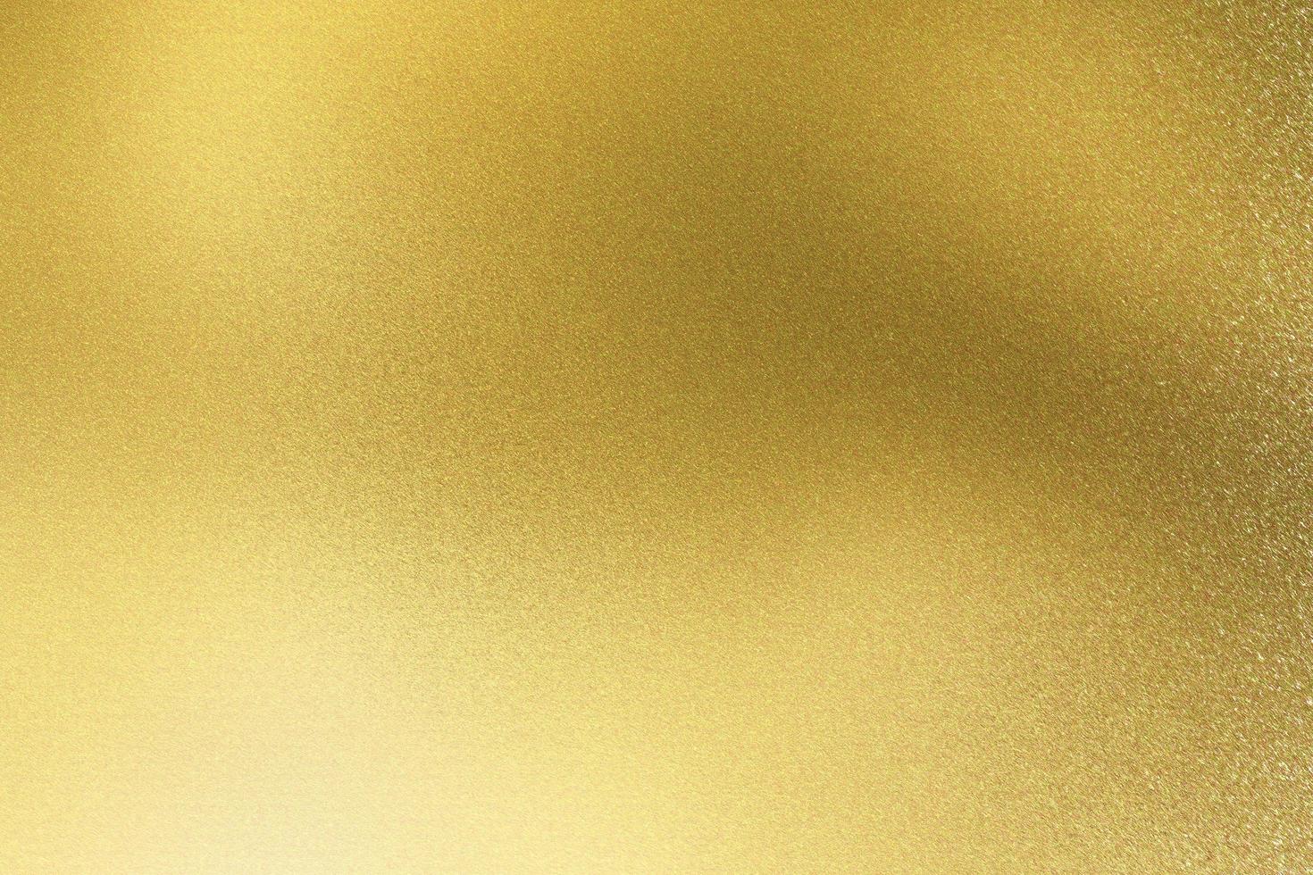 Abstract texture background, reflection polished gold stainless sheet photo