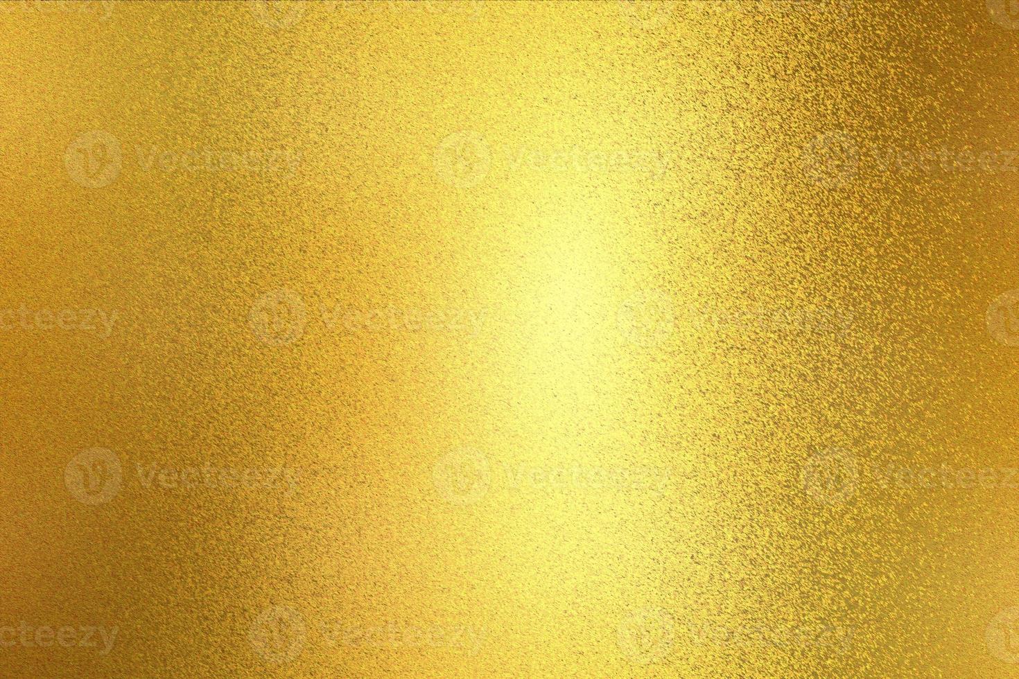 Glowing light gold paint steel wall texture, abstract pattern background photo