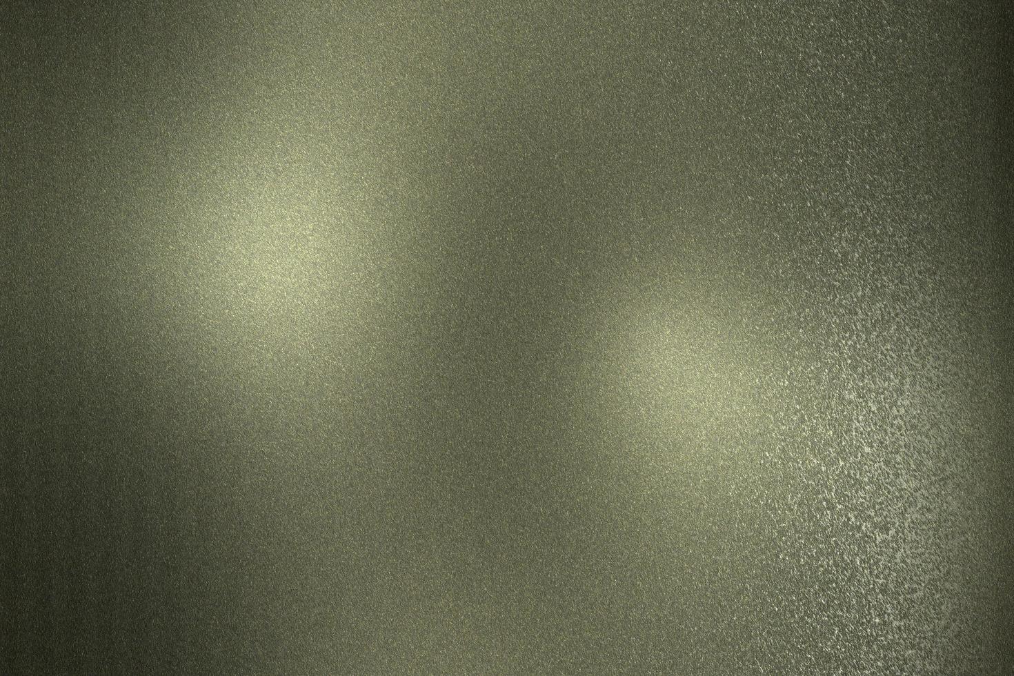 Rough dark green metallic sheet, abstract texture background photo
