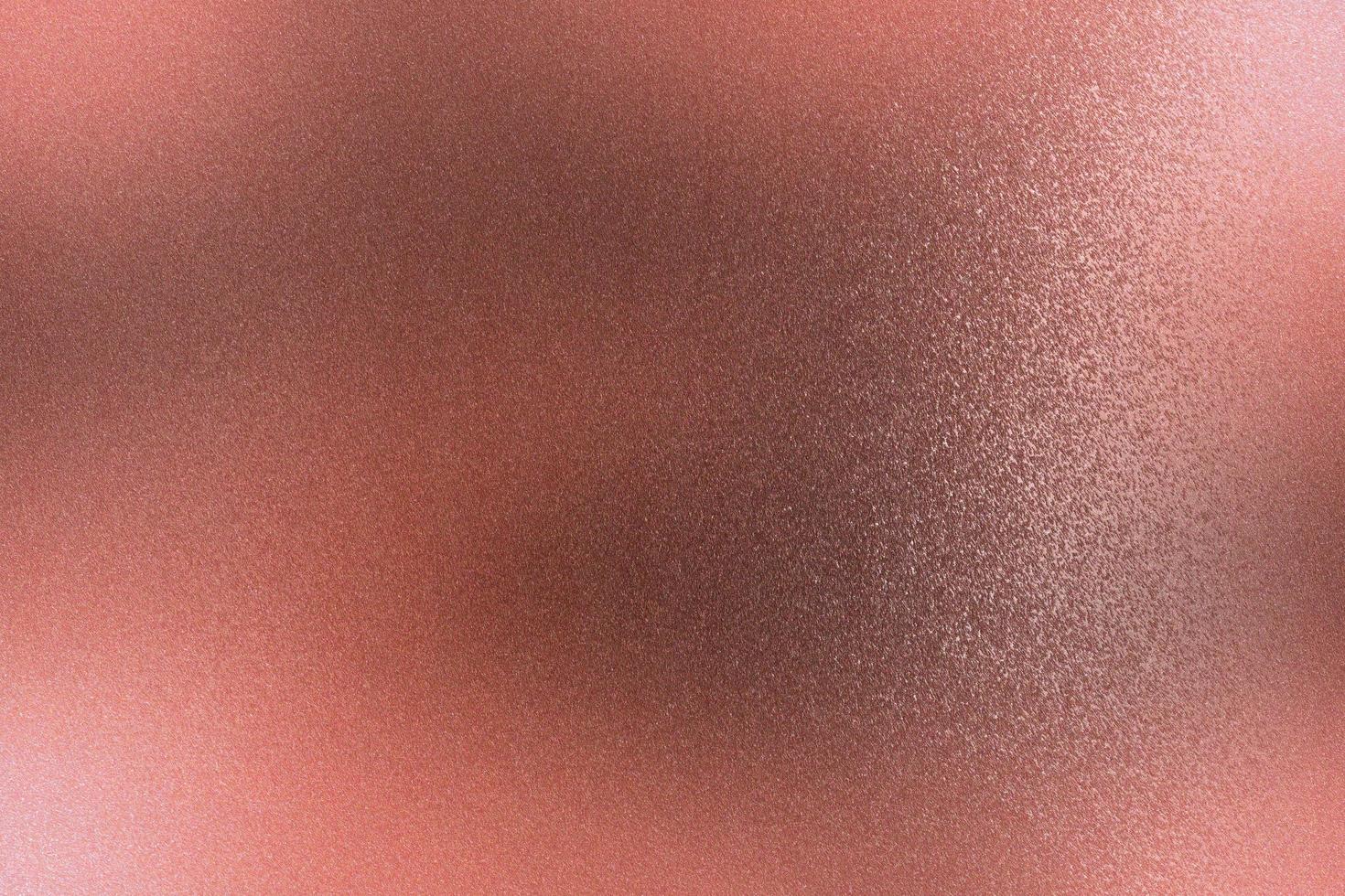 Shiny brushed red metallic wall, abstract texture background photo