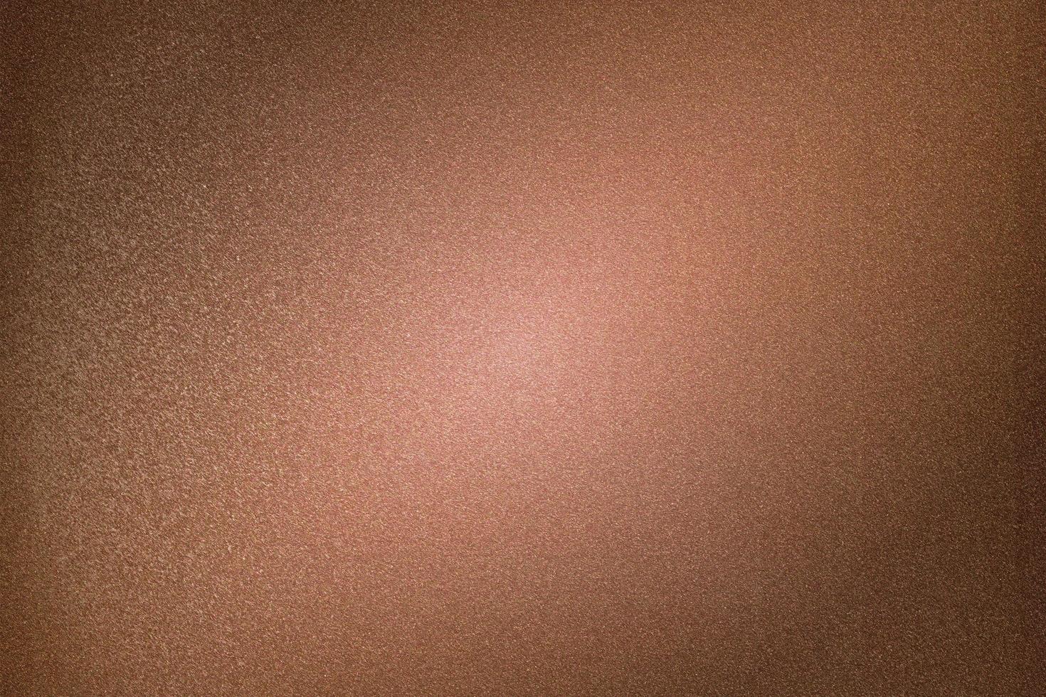 Brushed dark brawn metal wall, abstract texture background photo