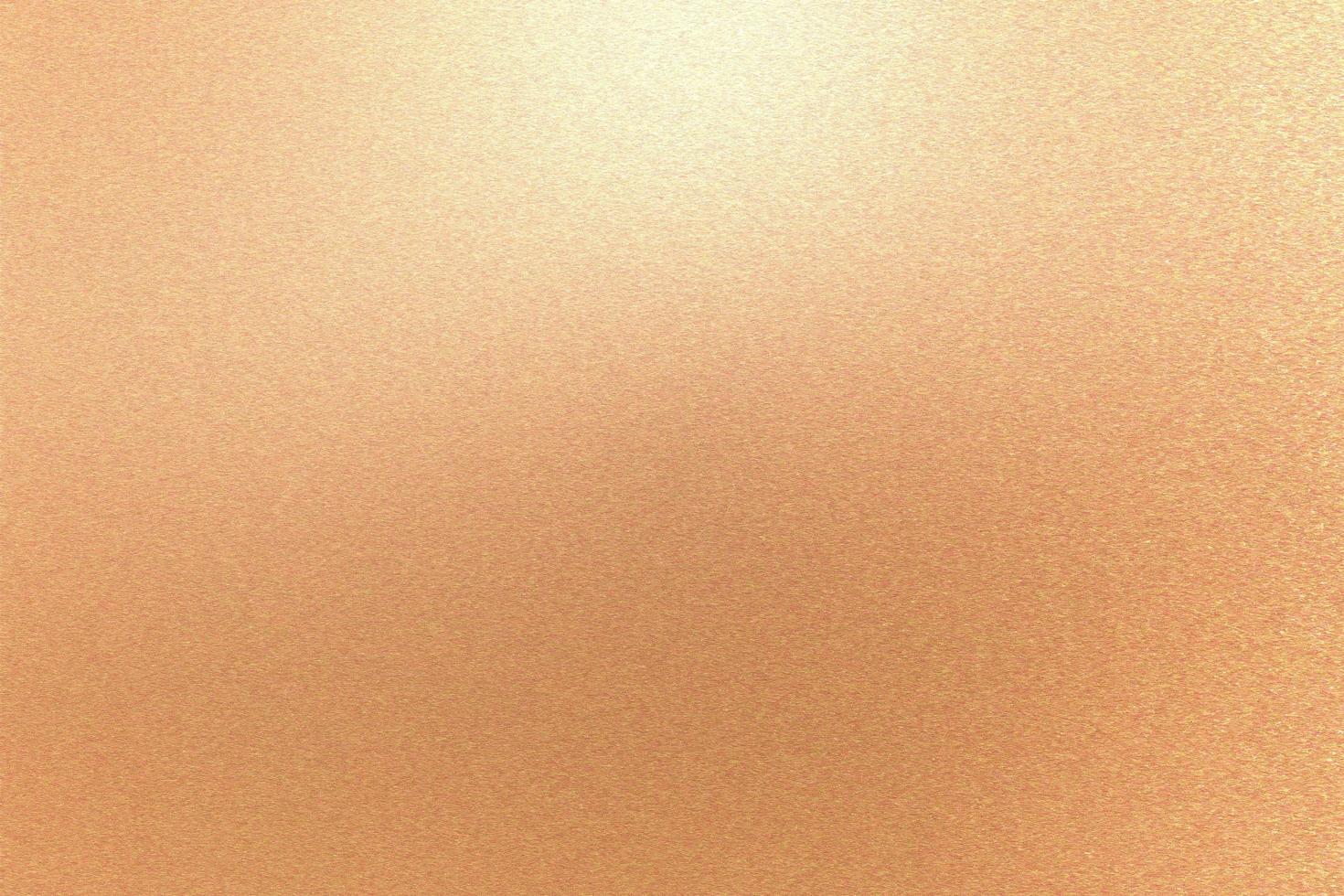 Texture of reflection on rough orange paint metal wall, abstract background photo
