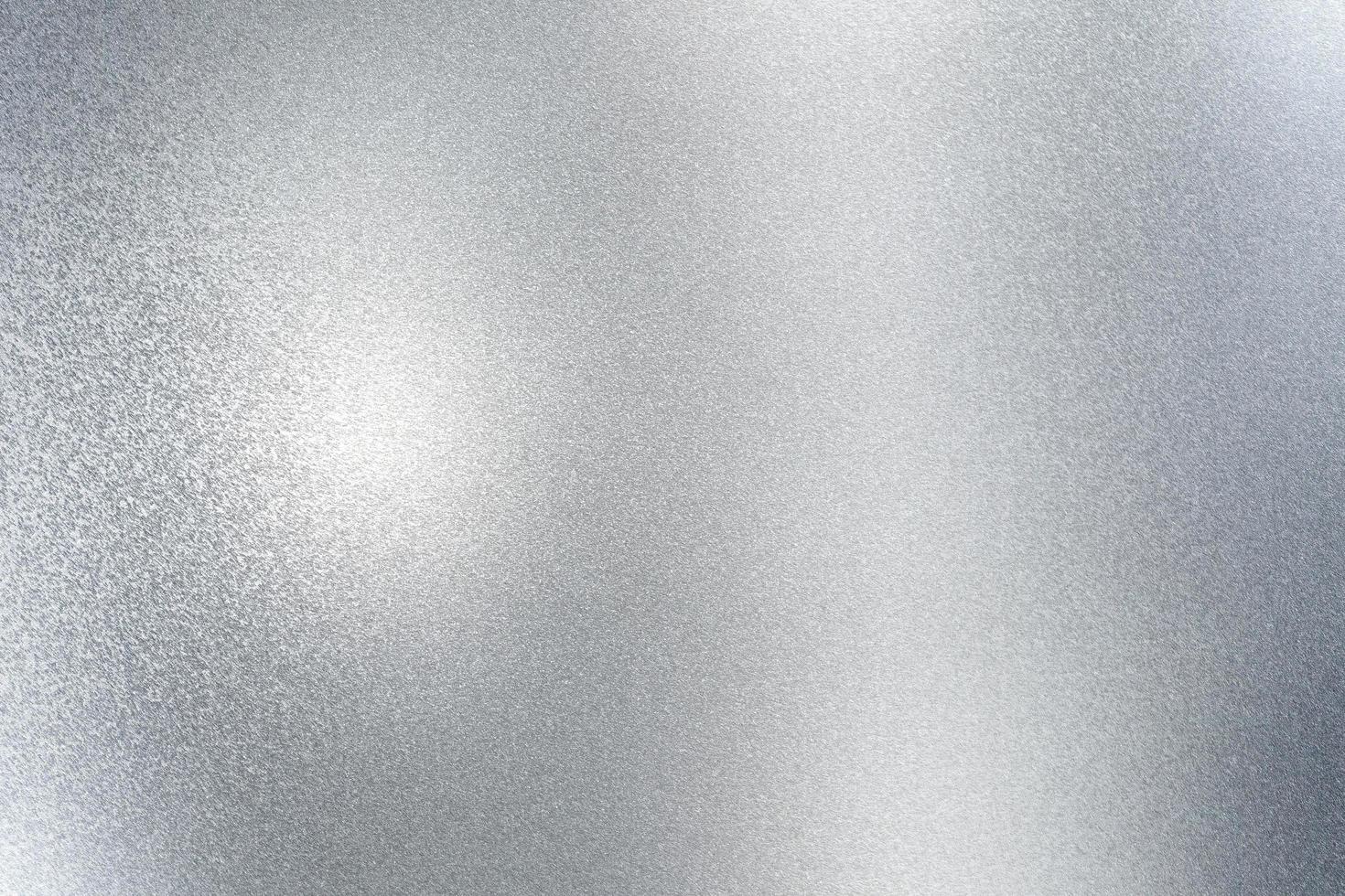 Scratches old silver metal wall, abstract texture background photo
