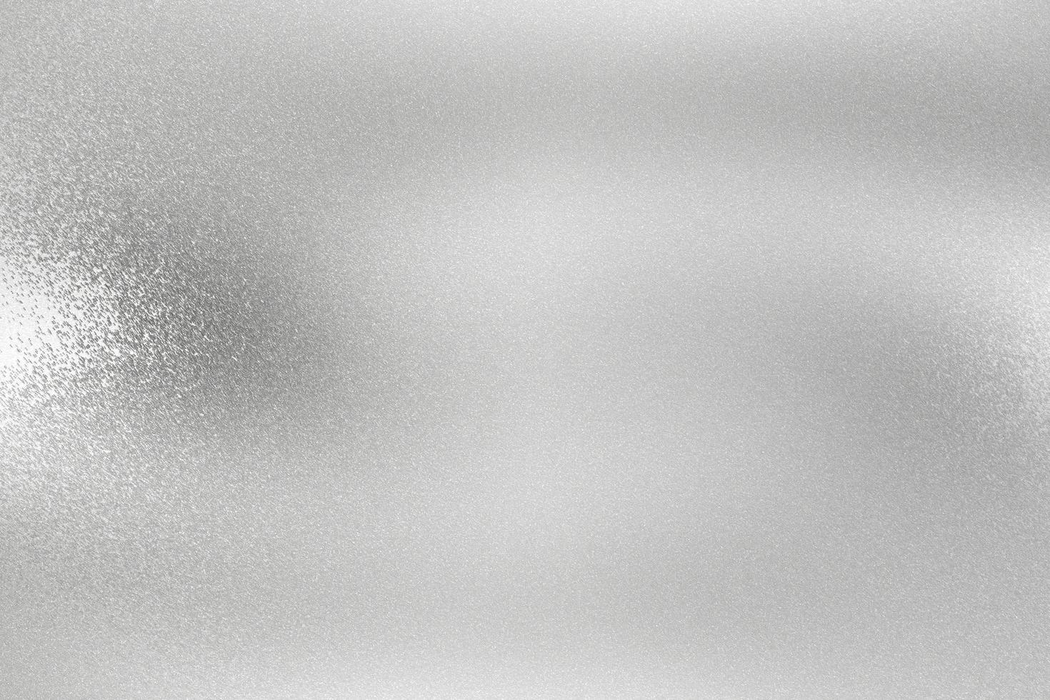 Scratches on silver metal wall, abstract texture background photo