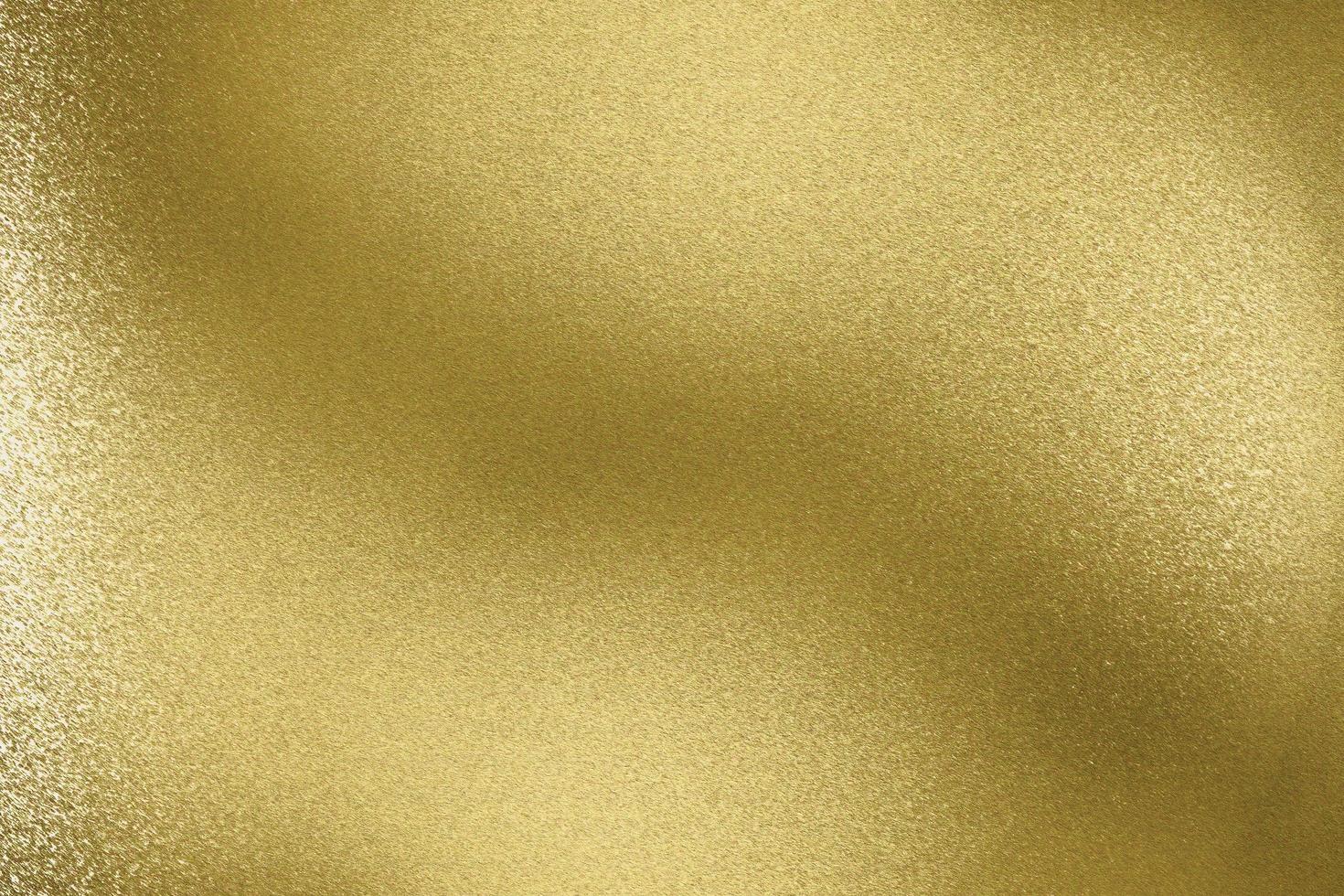 Abstract texture background, scratches yellow metal wall photo