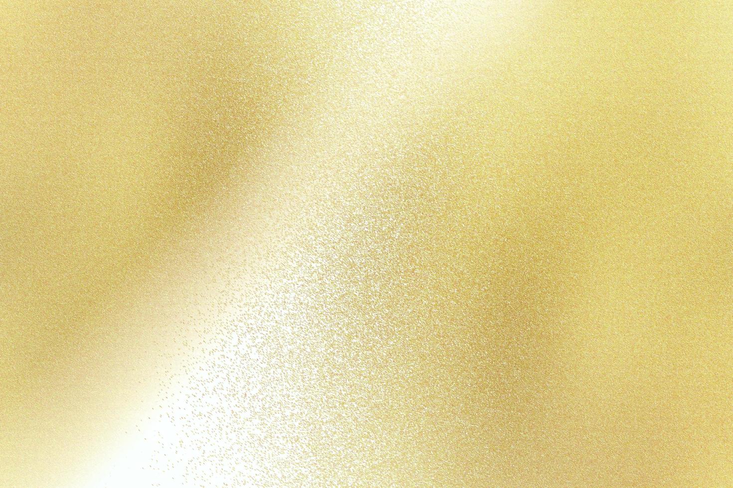 Texture of reflection on gold metallic wall, abstract background photo