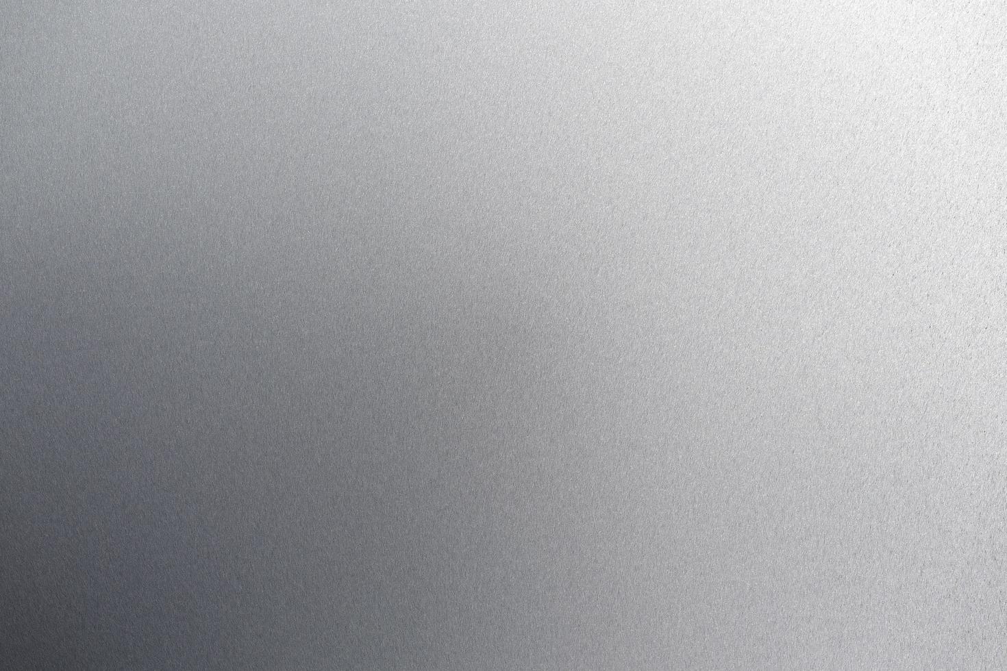 Abstract texture background, smooth gray metal wall photo