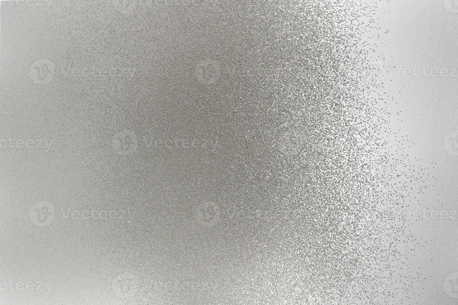Texture of silver brushed metallic plate, abstract background photo