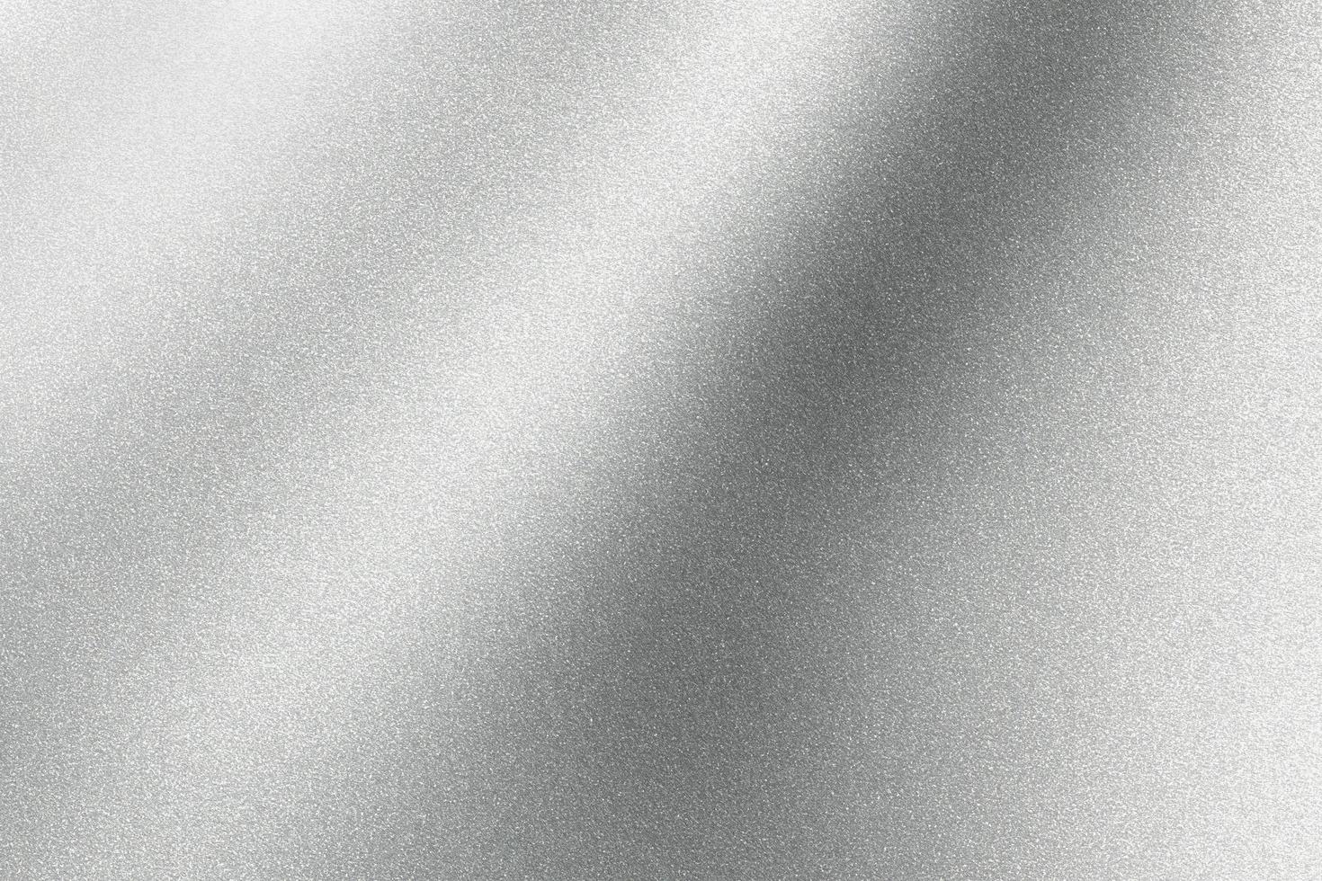 Abstract texture background, shiny wave silver metal wall photo