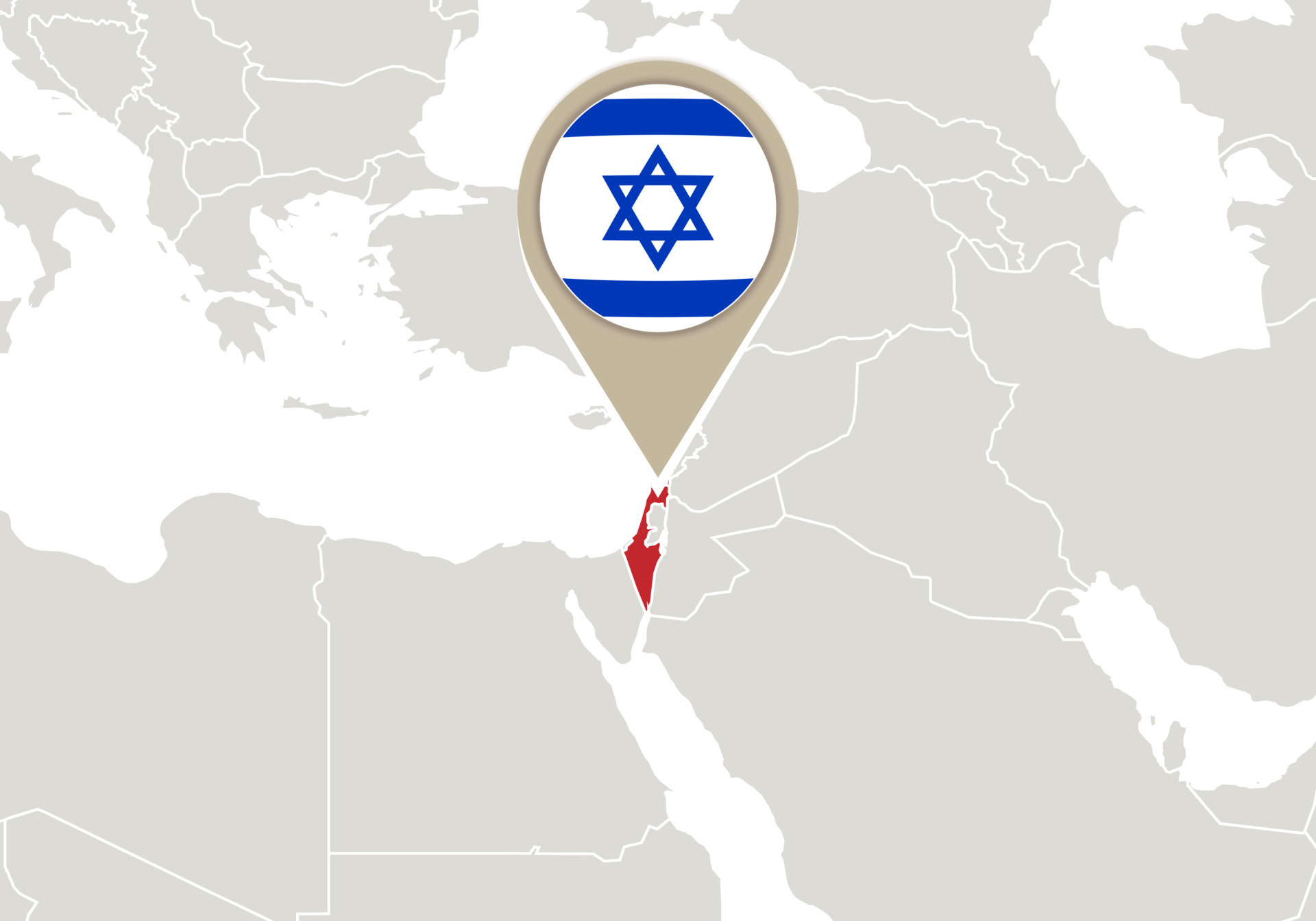 Israel On World Map 6935722 Vector Art At Vecteezy Israel On World Map Vector