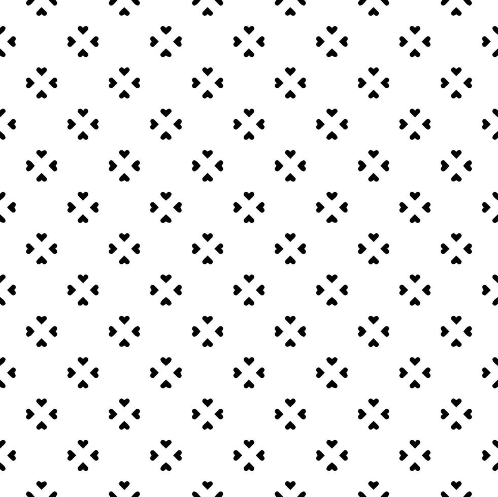 Black and white seamless pattern texture. Greyscale ornamental graphic design. Mosaic ornaments. Pattern template. vector