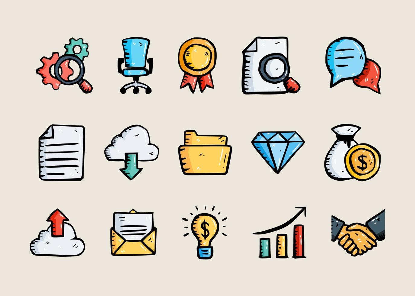Business icon sketch concept design vector 6936184 Vector Art at Vecteezy