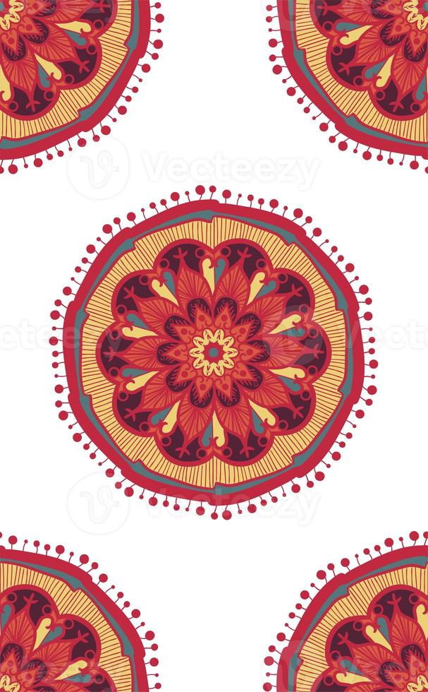 Ethnic Boho Seamless Pattern photo