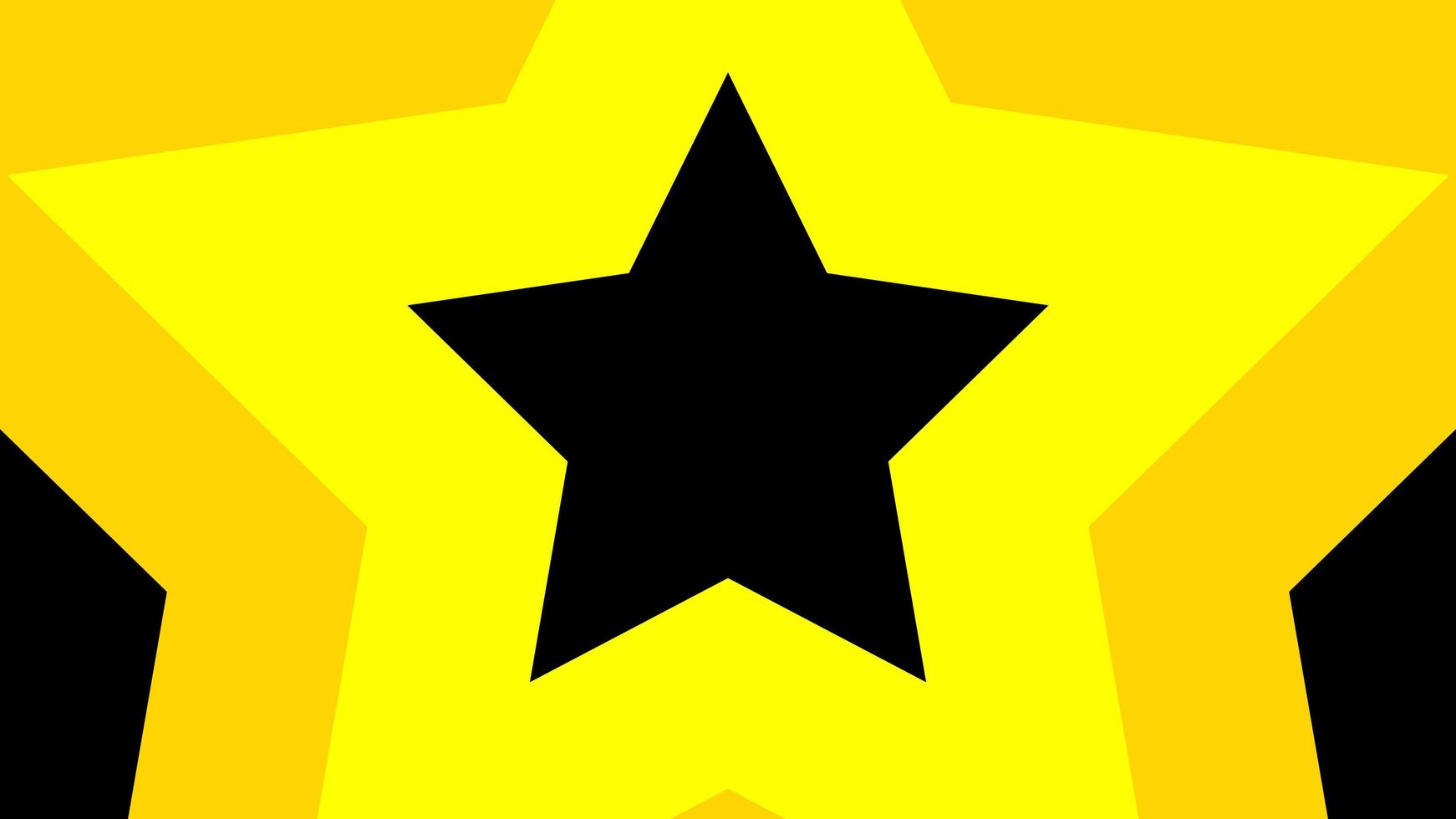 Abstract yellow star transition background concept photo