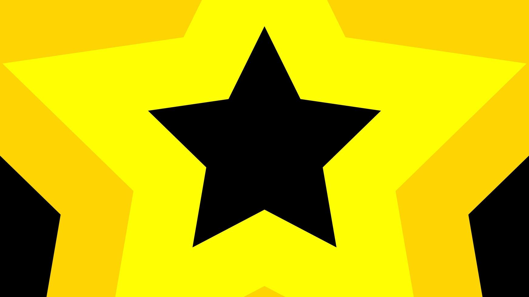 Abstract yellow star transition background concept photo