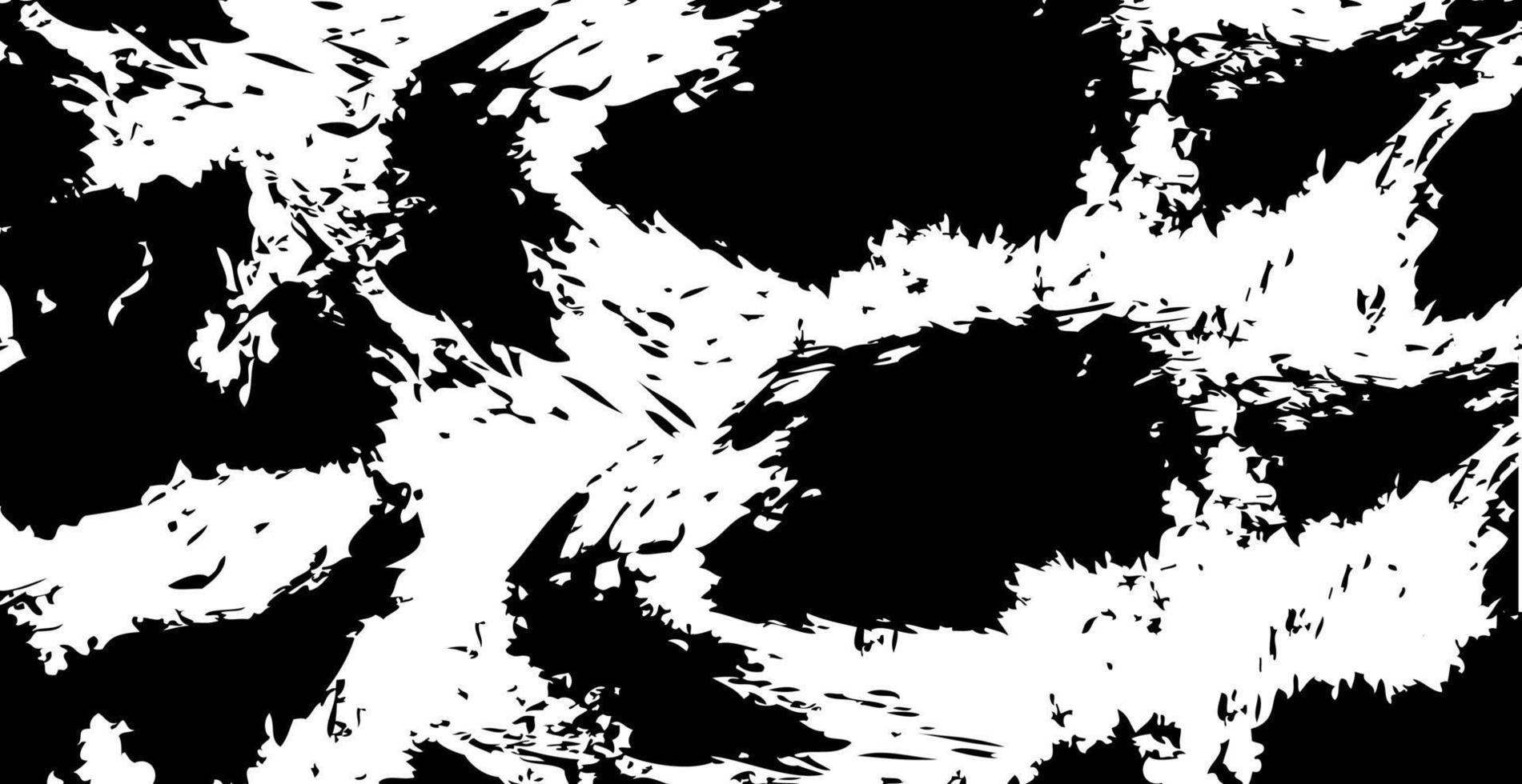 grunge panorámico fondo blanco y negro textura - vector