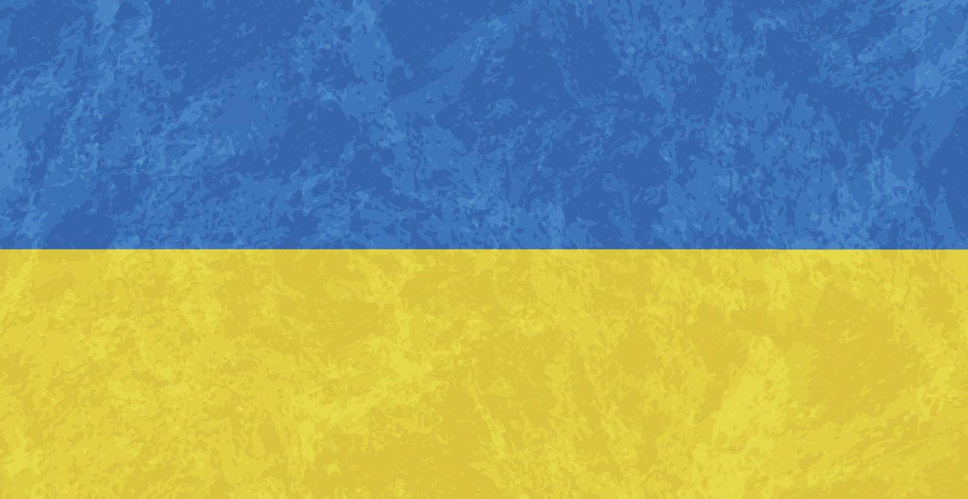 Texture background of the state flag of Ukraine - Vector