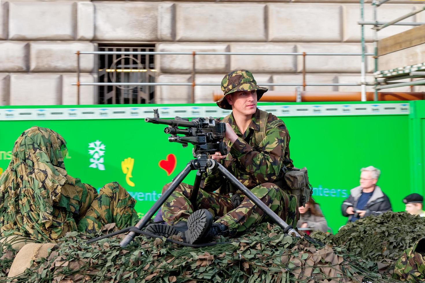 LONDON, UK, 2005. Royal Marines at the Lord Mayor's Show photo