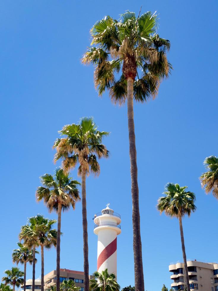 marbella, andalucia, españa, 2014. vista del faro foto