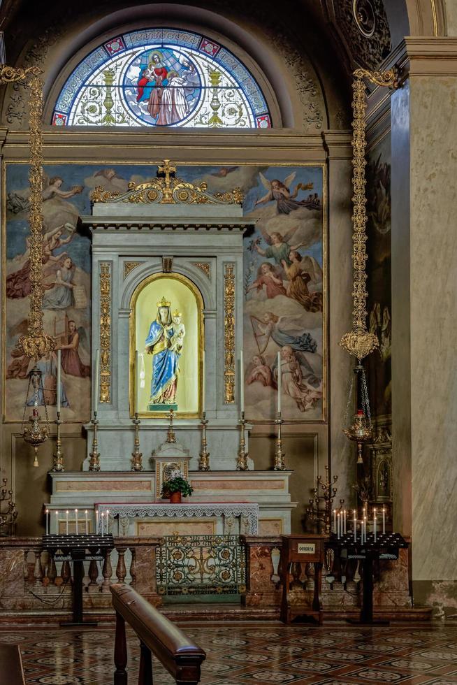 MONZA, ITALY, 2010. Altar in the Church of St Gerardo al Corpo photo
