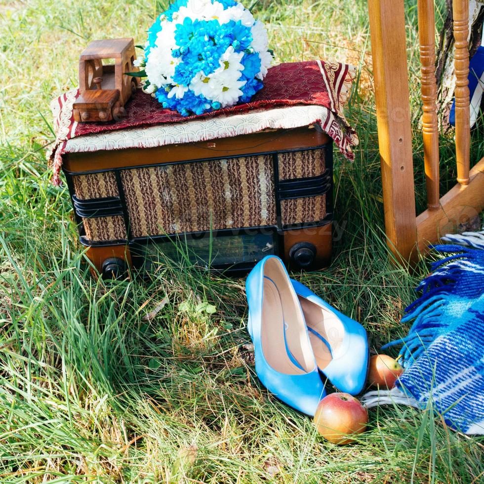 summer holiday picnic photo